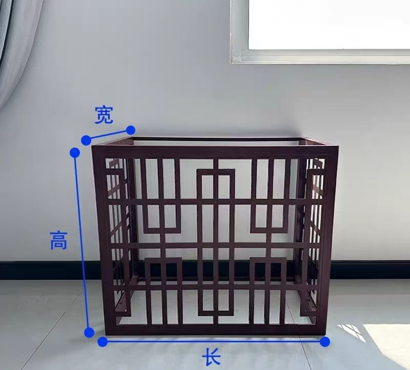 吕梁市木纹铝单板镀锌铁板空调罩 - 价格